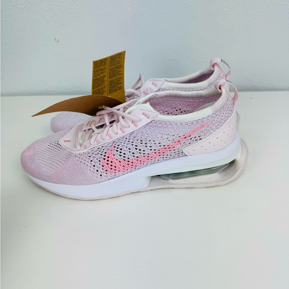 NWT Nike Air Max Flyknit Racer Next Nature Light Baby Pink Nike Sneakers - Picture 5 of 9